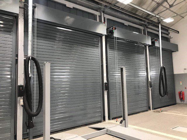 Industrial doors from complete shutter services